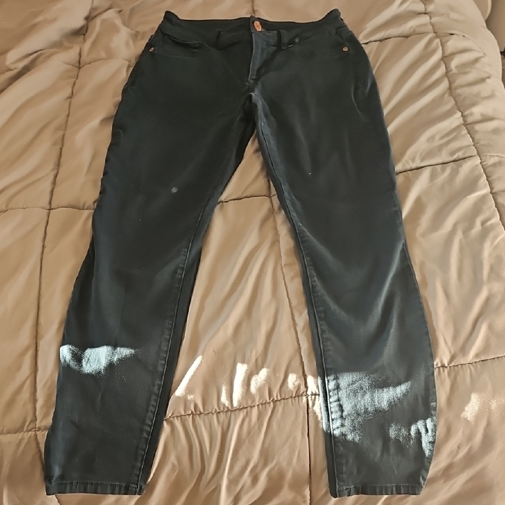 Classic Dark Green Women's Jeans
